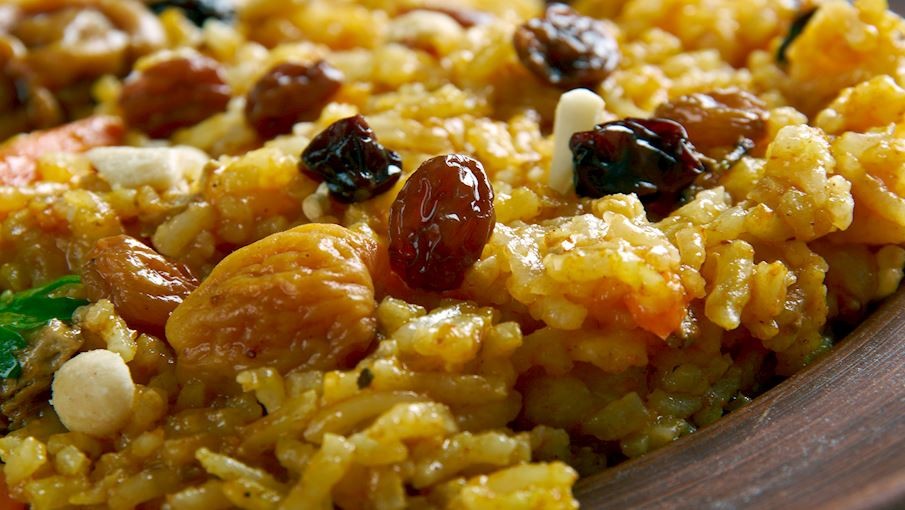 7 أكلات باكستانية مشهورة- الزرددة الباكستاني