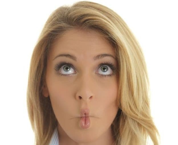 تمارين لتسمين الوجه - تمرين فم السمكة لتسمين الوجه 