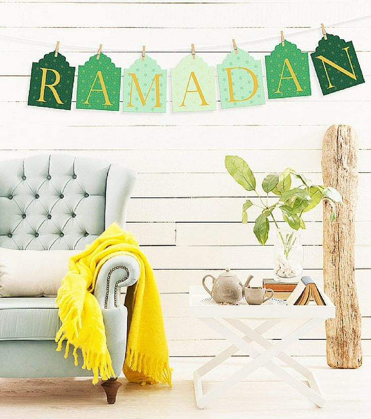 كيف نستقبل رمضان - تعليق زينة بالمنزل